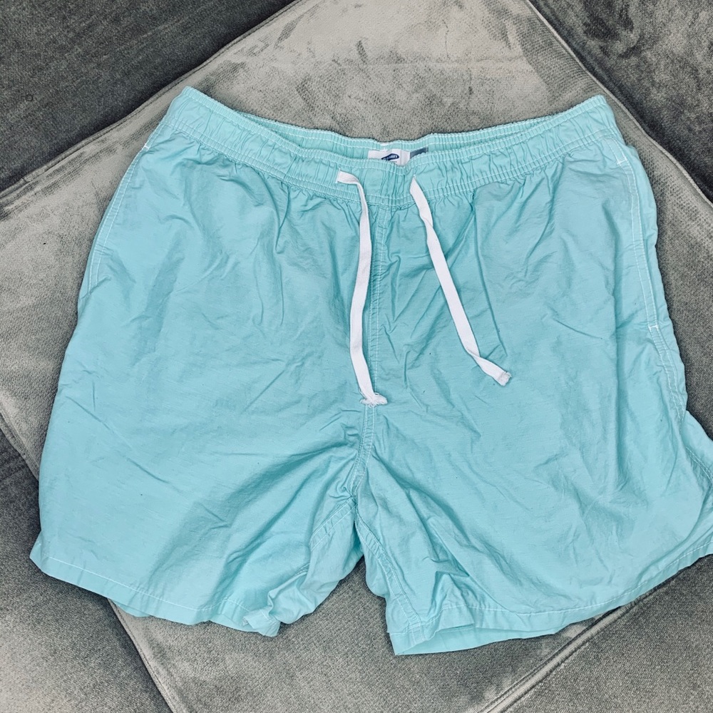 Old Navy Teal swim trunks